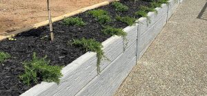 retaining wall planter box
