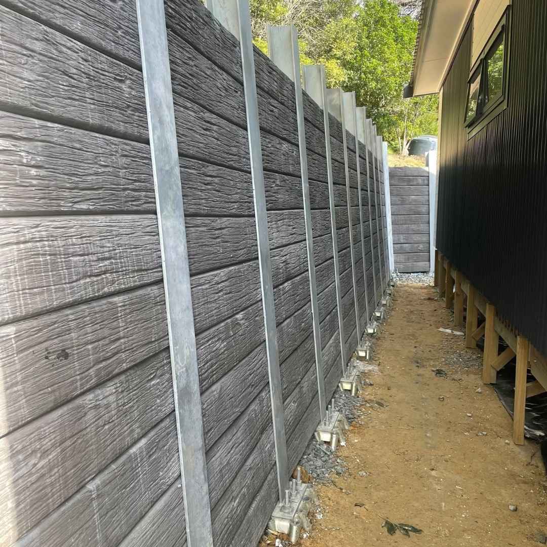 Retaining wall installation in Christchurch